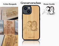 Thumbnail for INDIVIDUELL iPhone 14 Bambus-Kunststoff